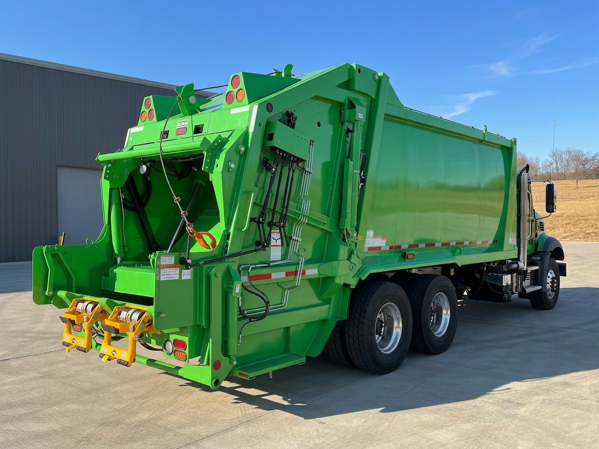 E-Z Pack Goliath G400 REL high-compaction rear-loader refuse body